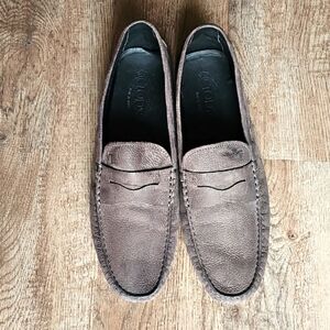 Tod's Brown Slip-On Loafers with‎ Penny Keeper